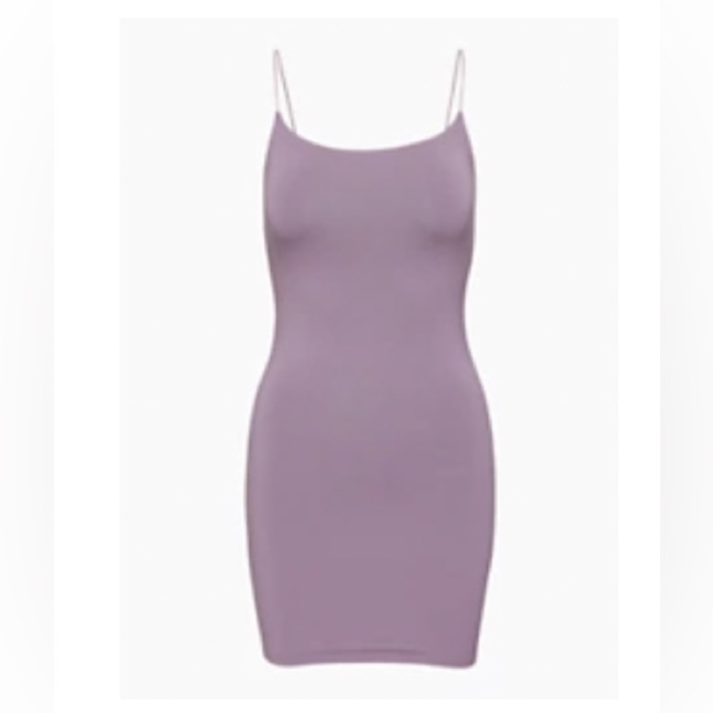 Aritzia Wilfred Tiny Dress violet haze